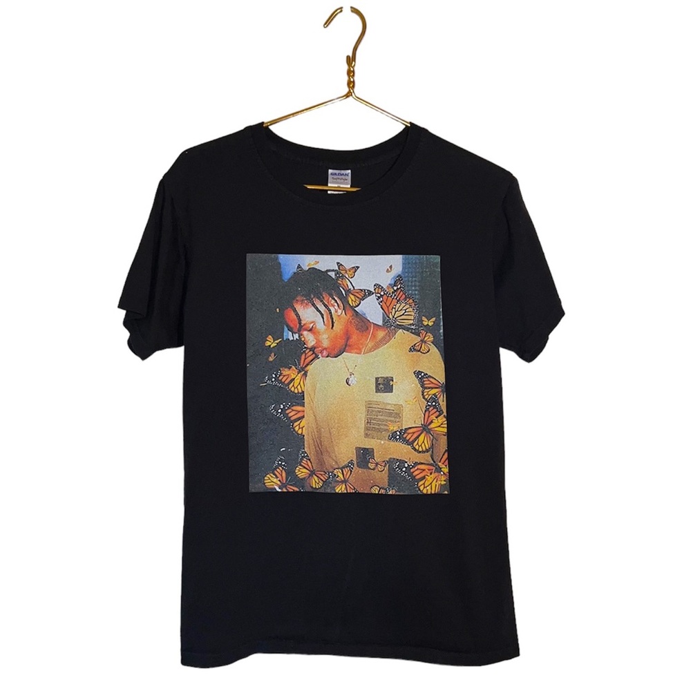 TRAVIS SCOTT BUTTERFLY EFFECT COVER TEE-UNISEX